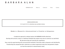 Tablet Screenshot of barbaraalan.com